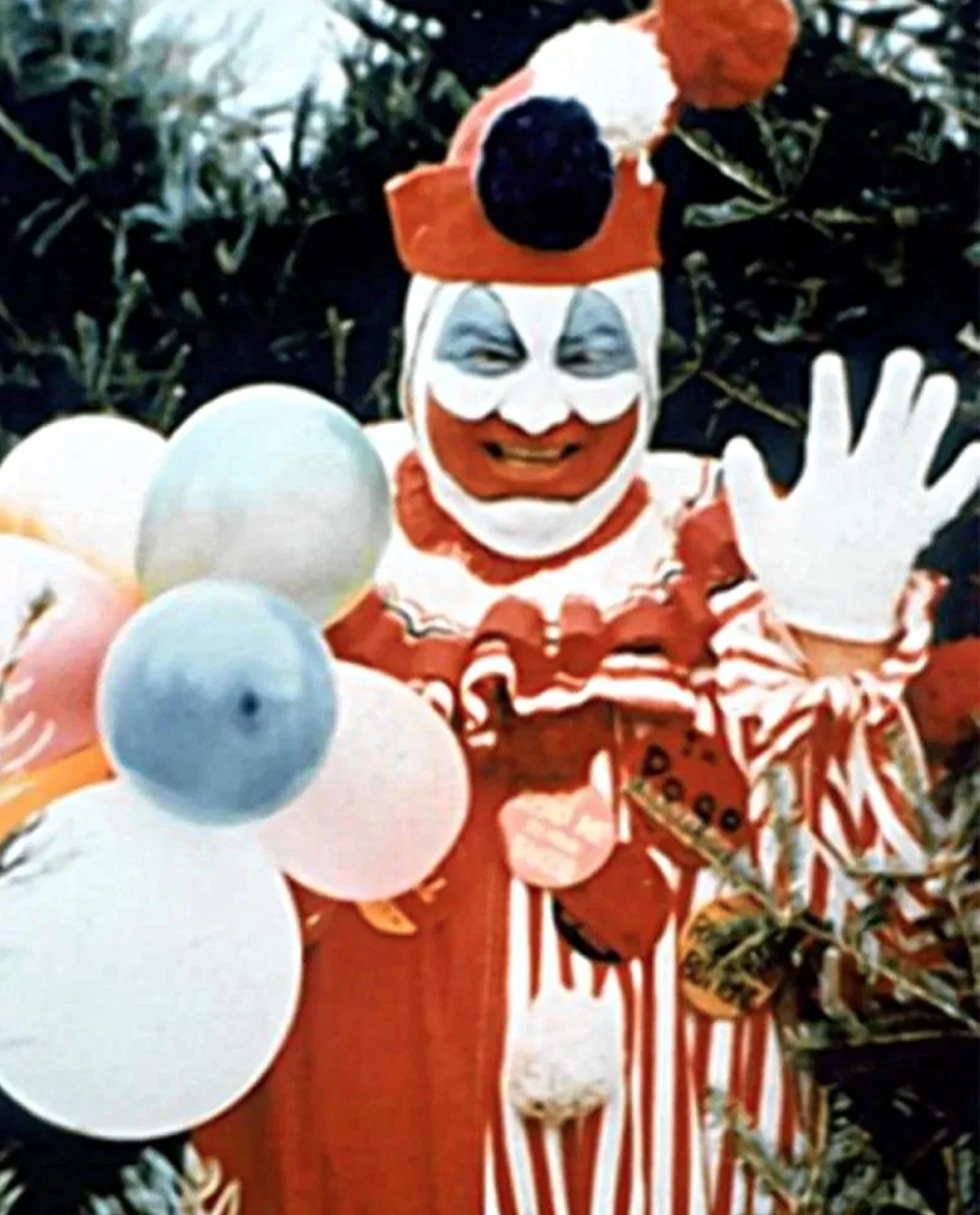 John Wayne Gacy, as Pogo the Clown