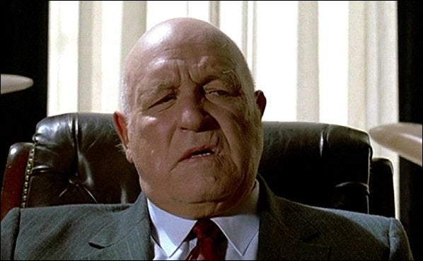 Lawrence Tierney in still from Reservoir Dogs (1992)